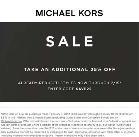 coupons for michael kors in store|michael kors coupon codes 2024.